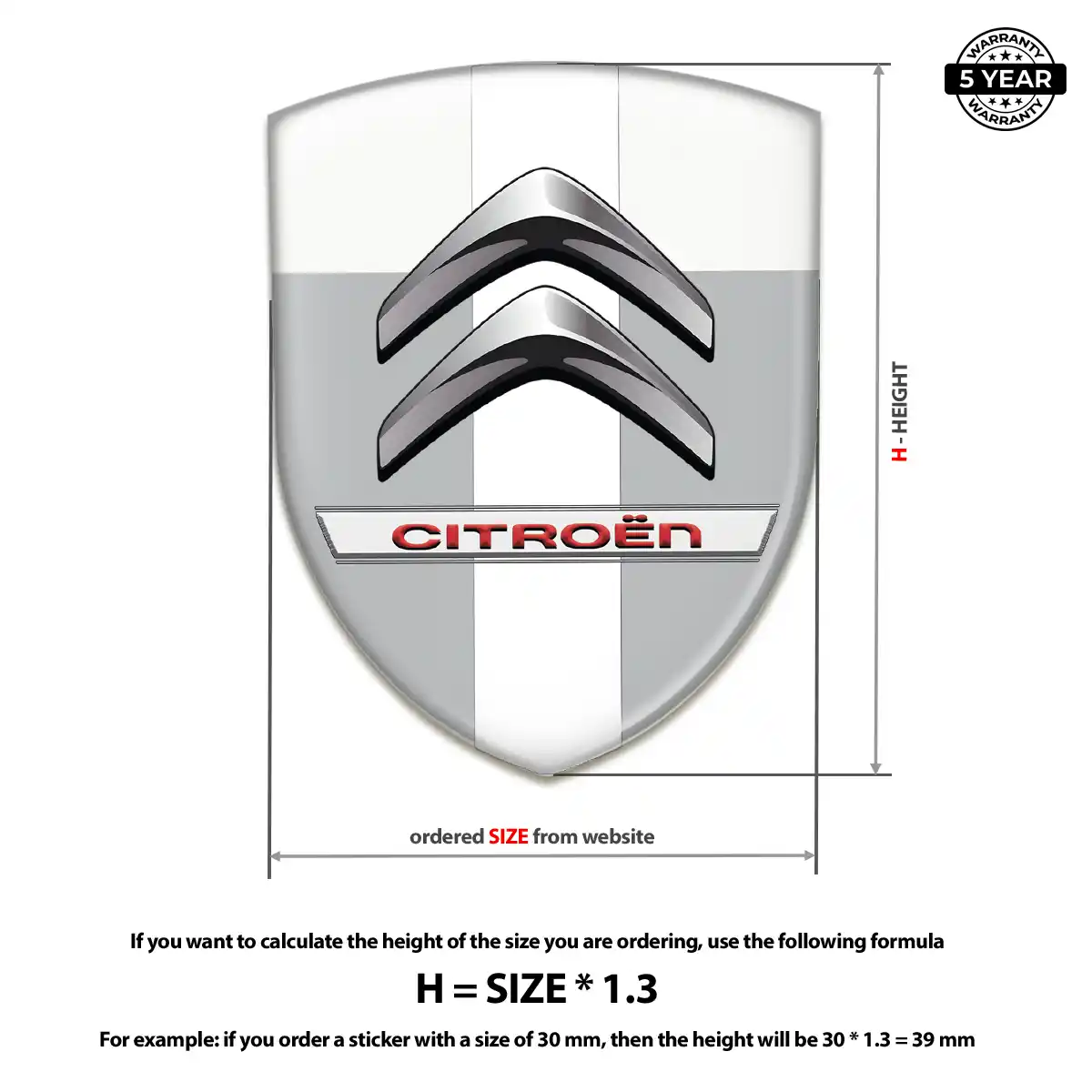 Citroen Emblem Cabin Style