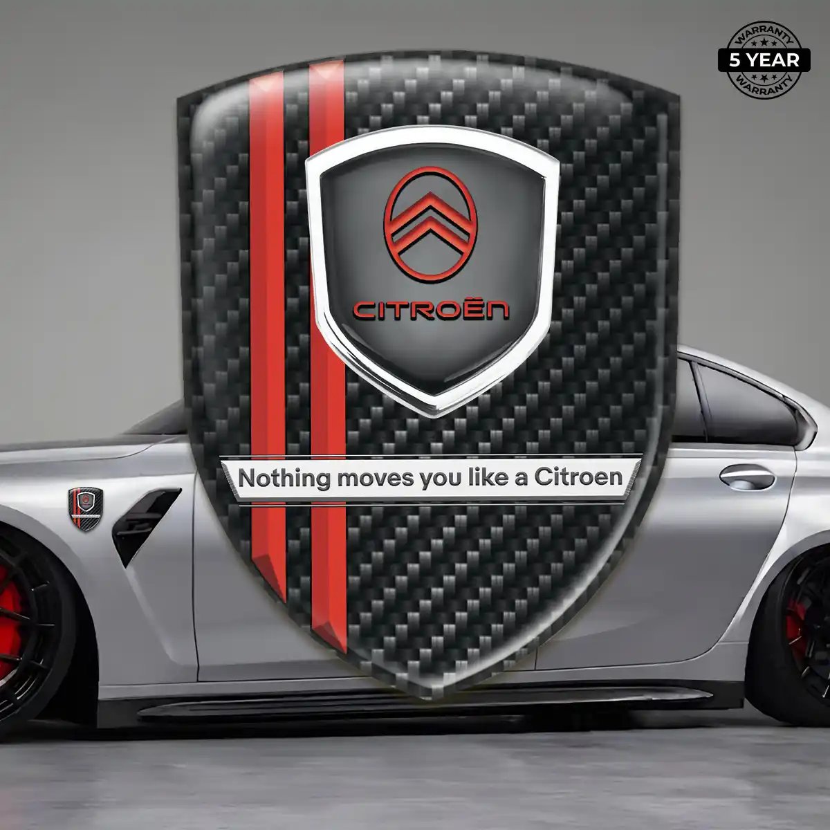 Citroen Emblem Crest Elite Finish