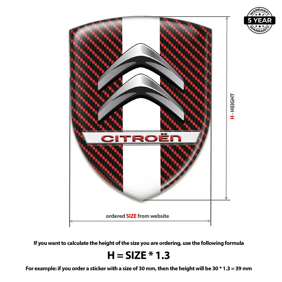 Citroen Emblem Crest Interior Luxe