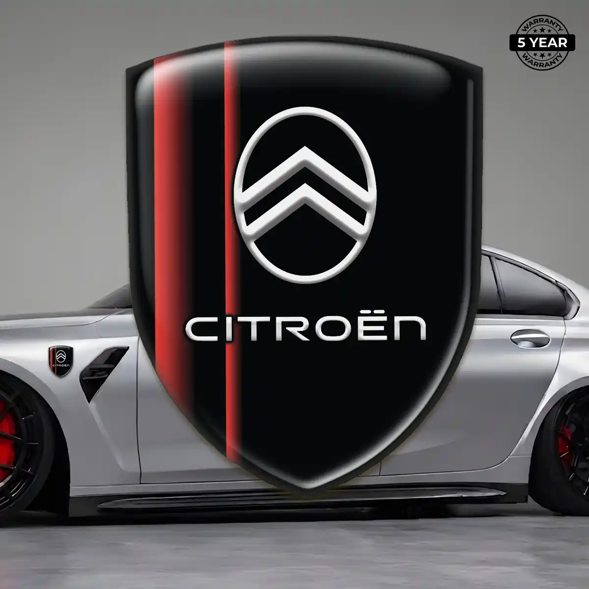 Citroen Emblem Crest Premium Dome