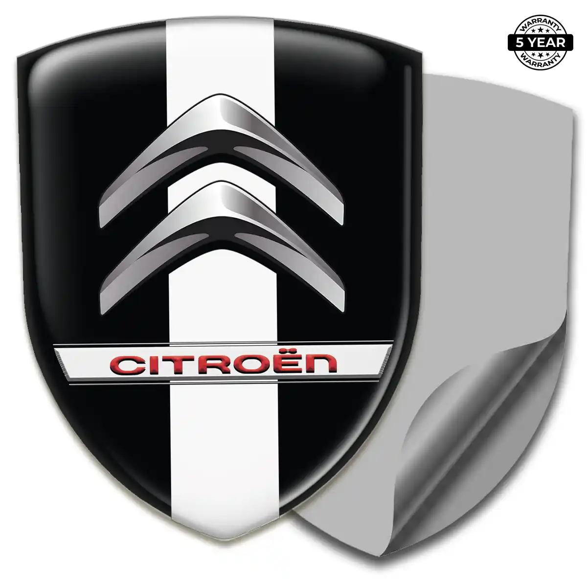 Citroen Emblem Domed Badge Exterior Luxe