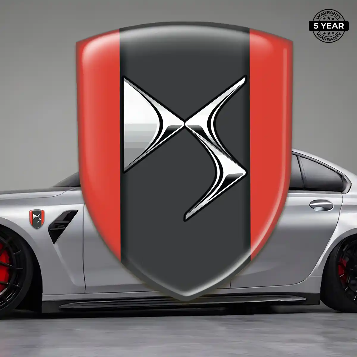 Citroen Emblem Domed Badge Interior Elegance