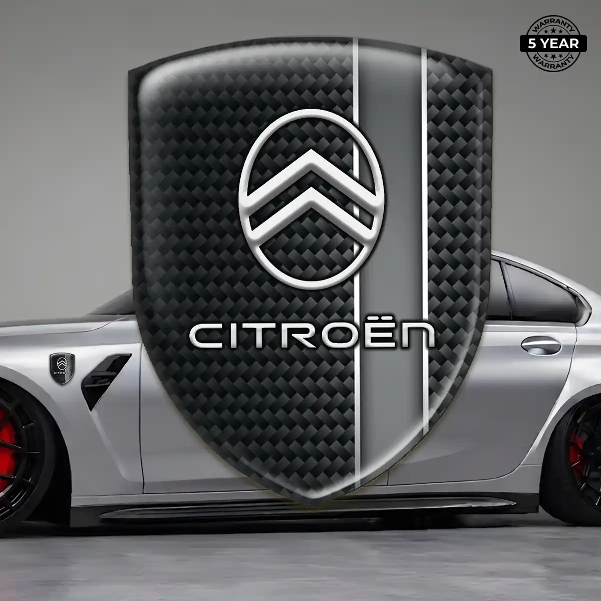 Citroen Emblem Domed Badge Noble Edition