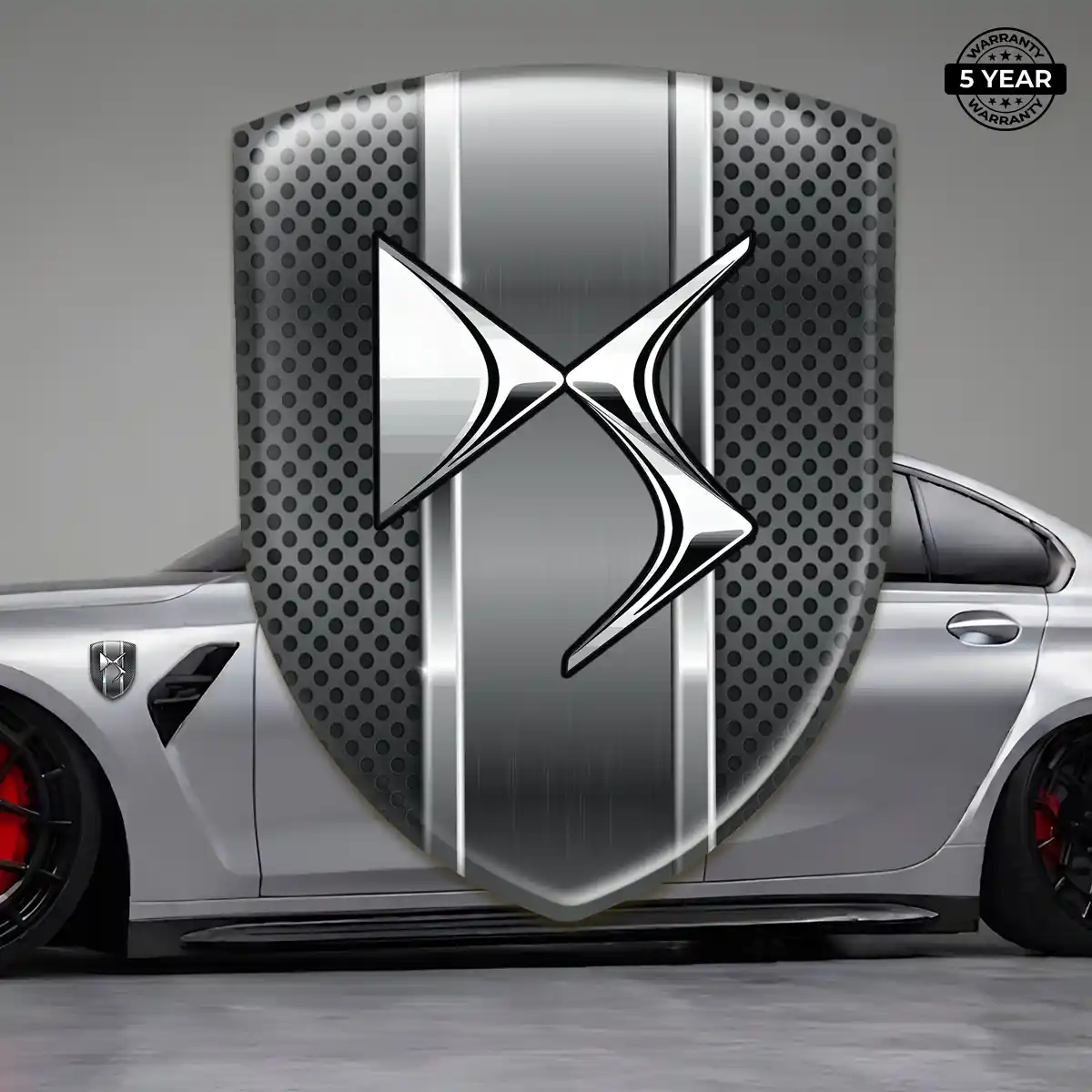 Citroen Emblem Domed Badge Resin Luxe