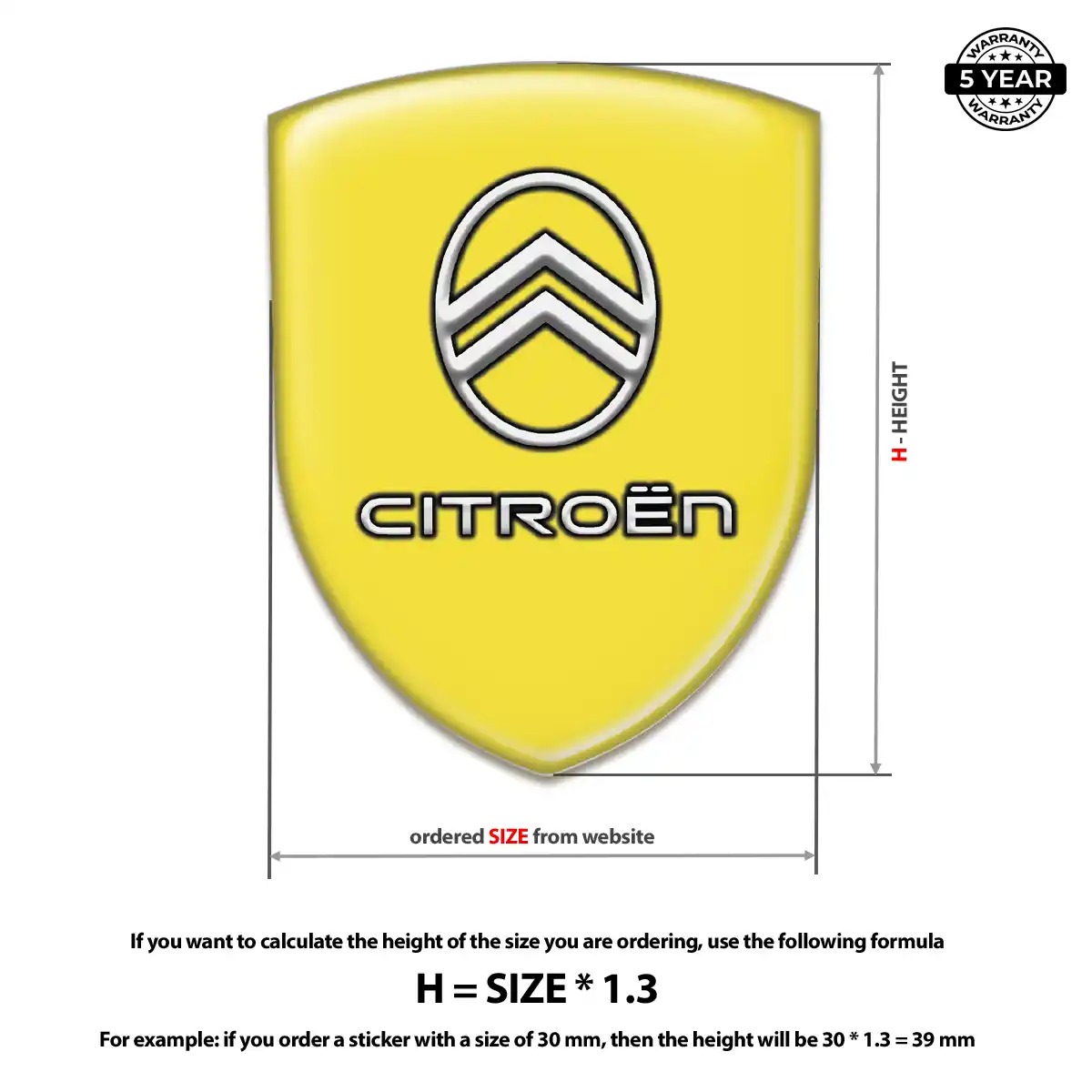 Citroen Emblem Exclusive Series