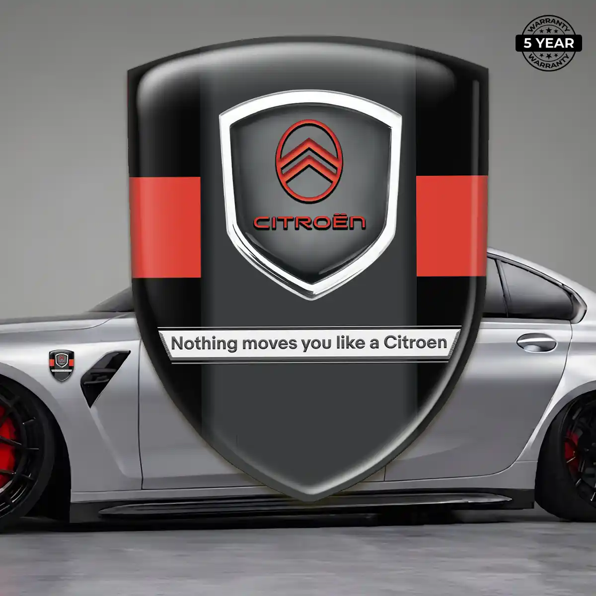 Citroen Emblem Logo Badge Elite Edition