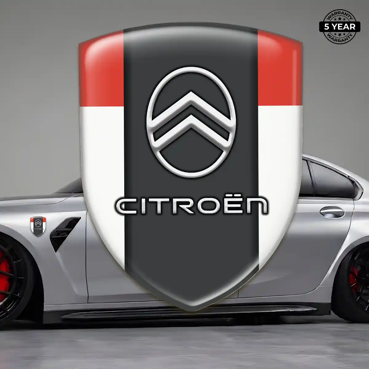 Citroen Emblem Logo Badge Elite Finish