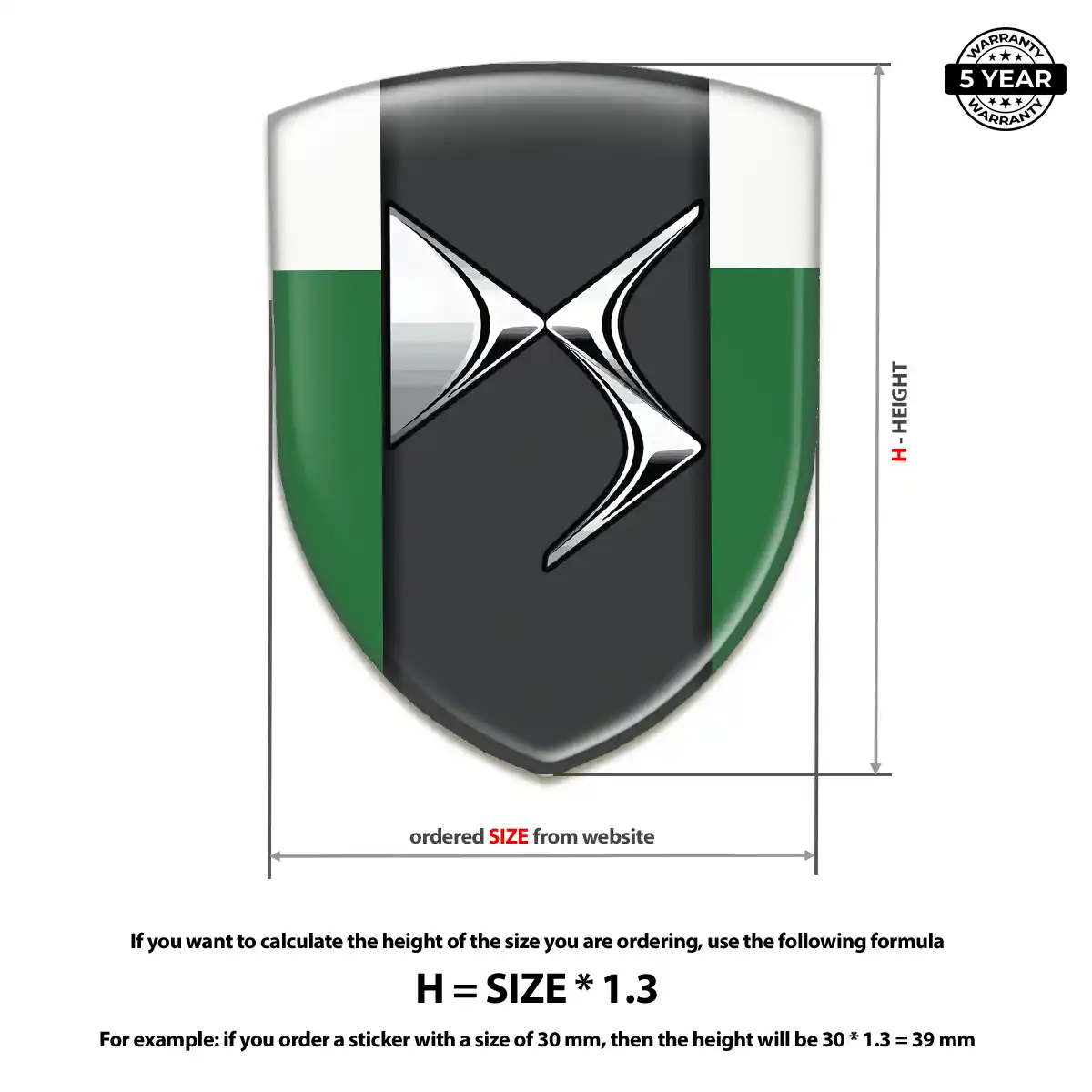 Citroen Emblem Logo Badge Exterior Luxe