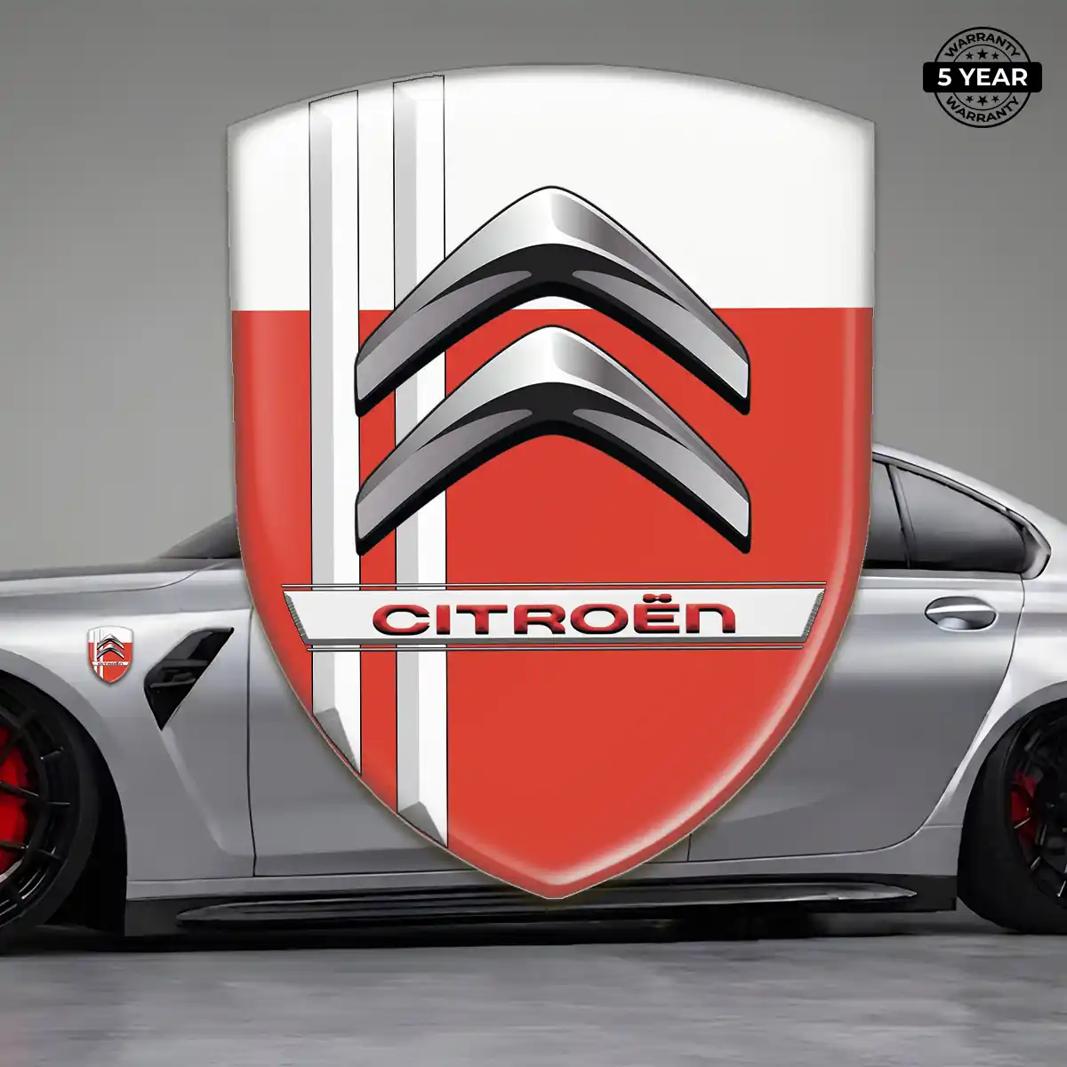 Citroen Emblem Logo Badge Interior Elegance