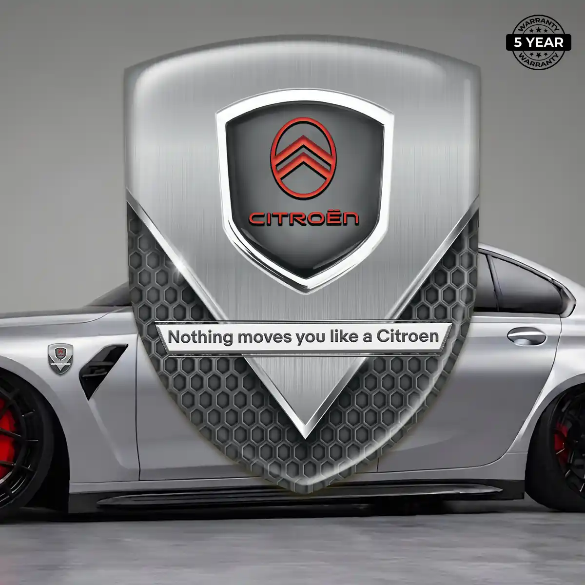 Citroen Emblem Logo Badge Prestige Line