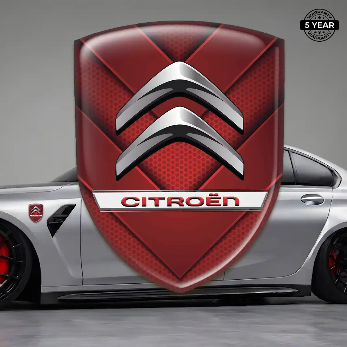Citroen Emblem Logo Badge Resin Elite