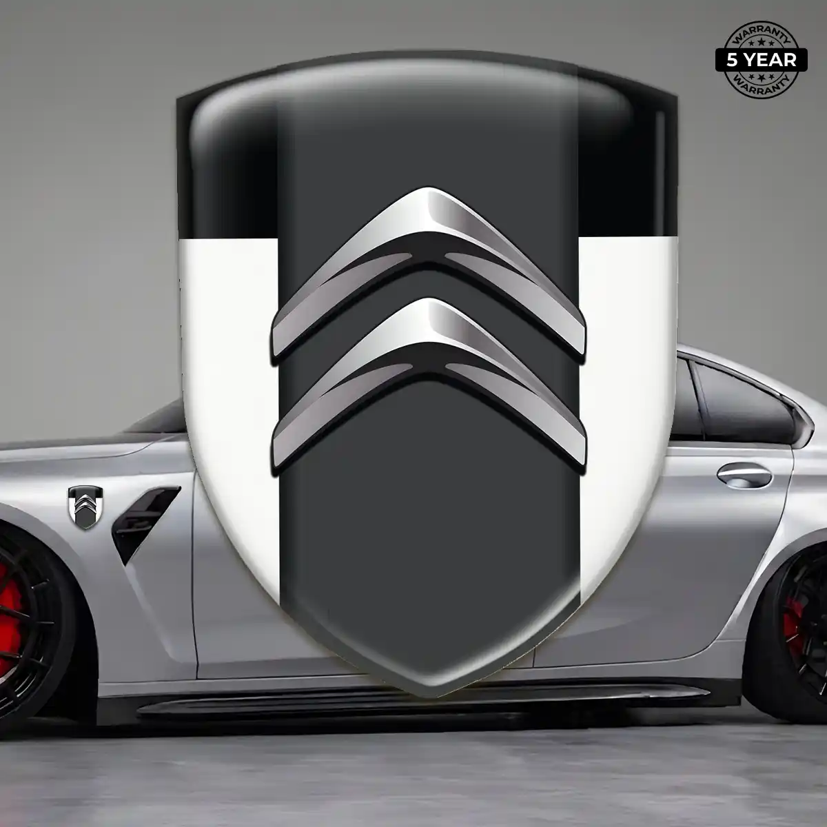 Citroen Emblem Logo Badge Sleek Style