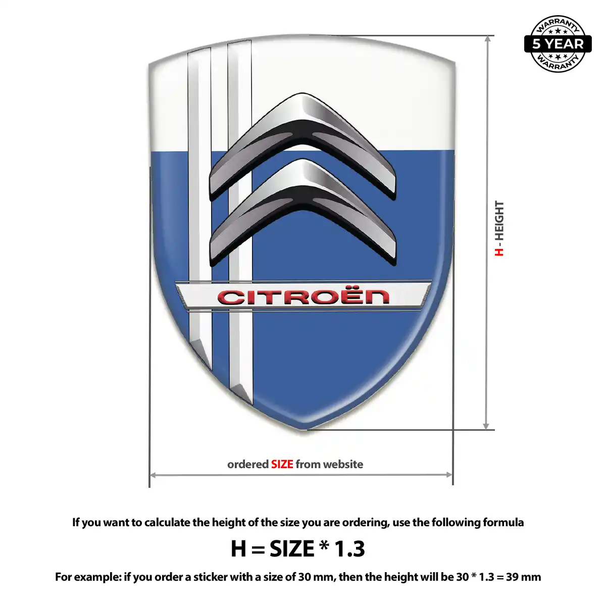 Citroen Emblem Logo Noble Edition