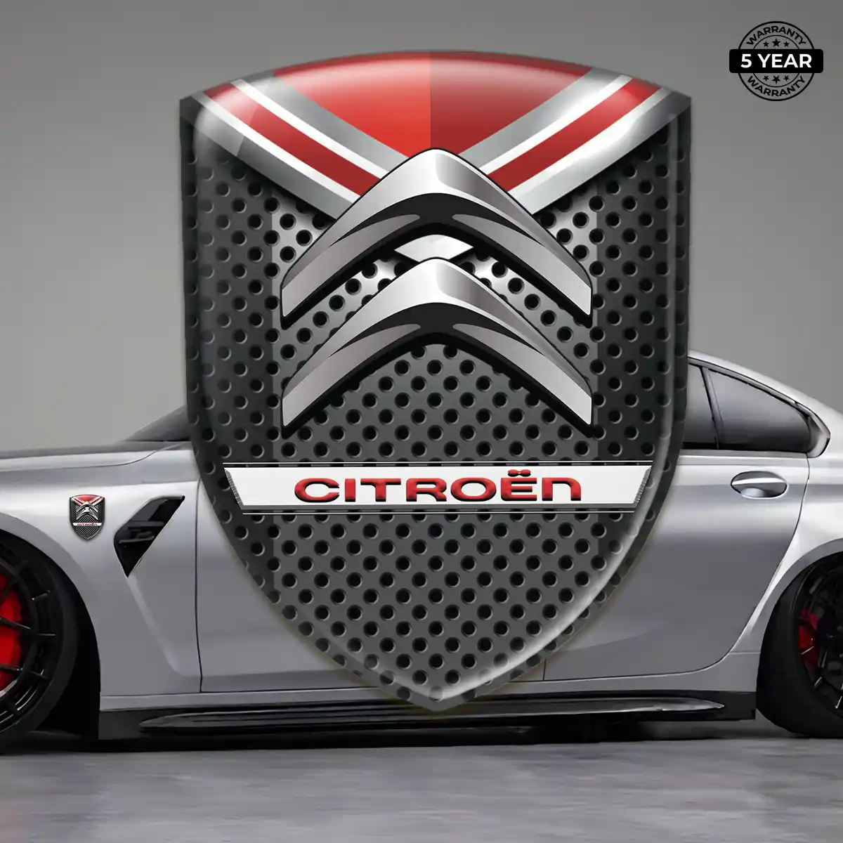 Citroen Emblem Logo Premium Dome