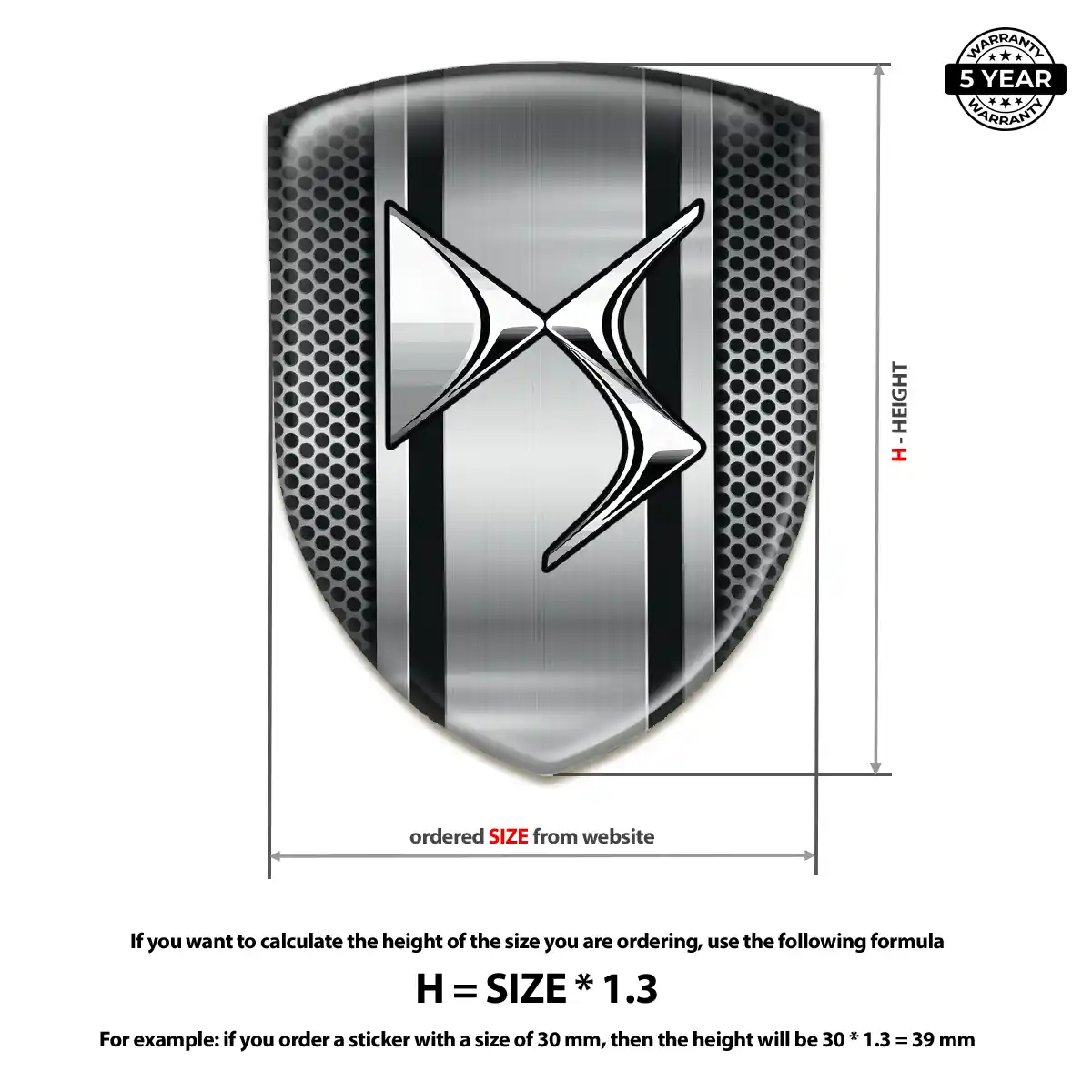 Citroen Emblem Logo Signature Grade