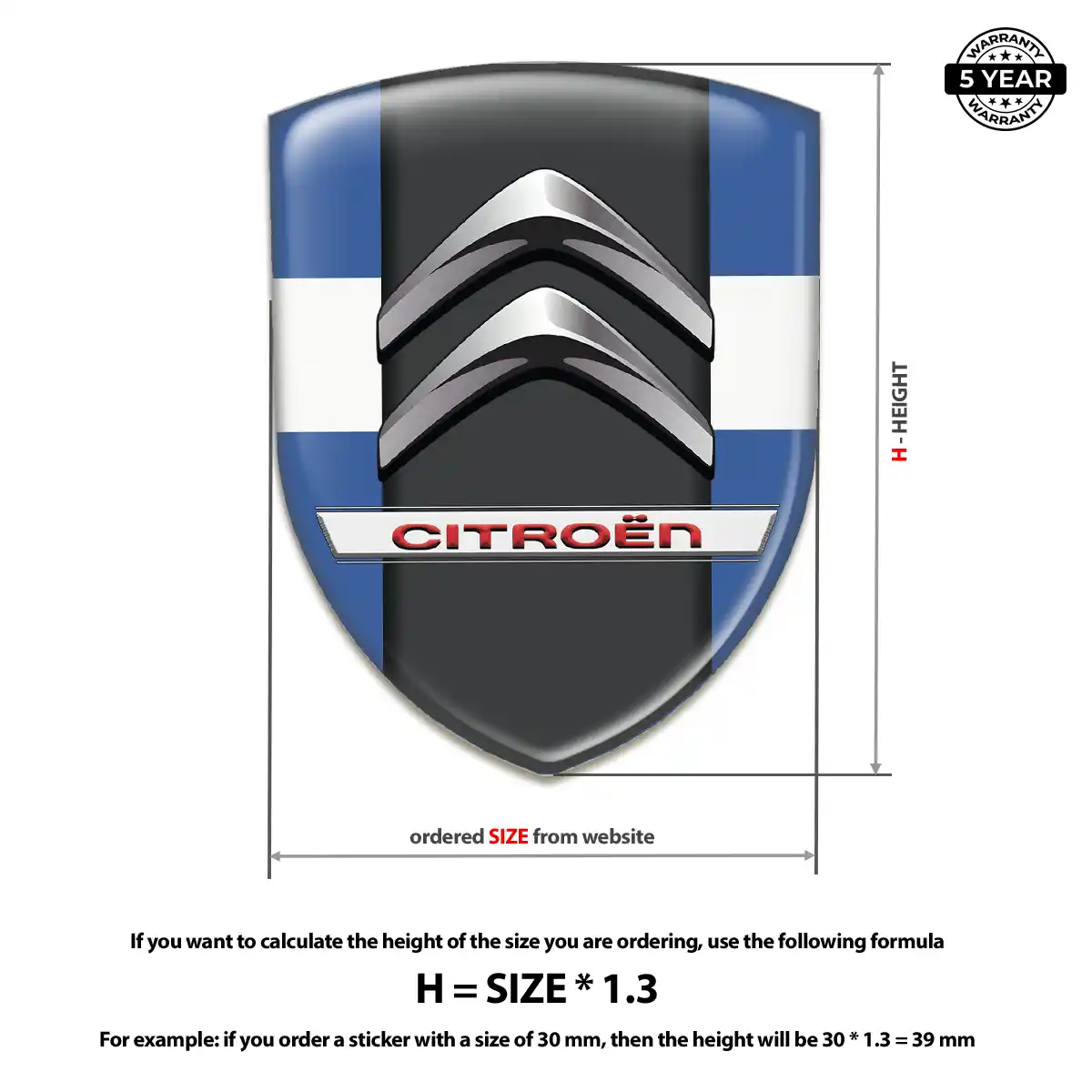 Citroen Emblem Logo Superior Craft