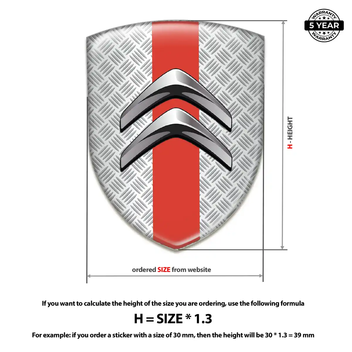 Citroen Emblem Resin Elite