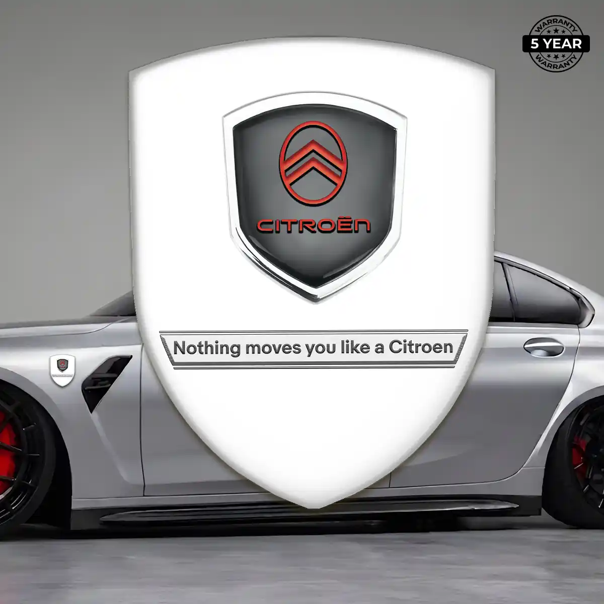 Citroen Emblem Shield Cabin Style
