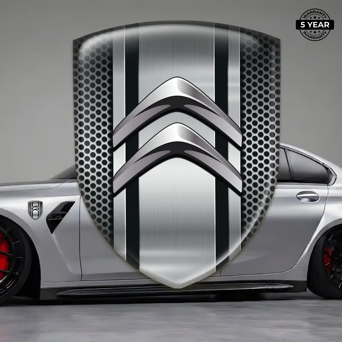 Citroen Emblem Shield Noble Edition