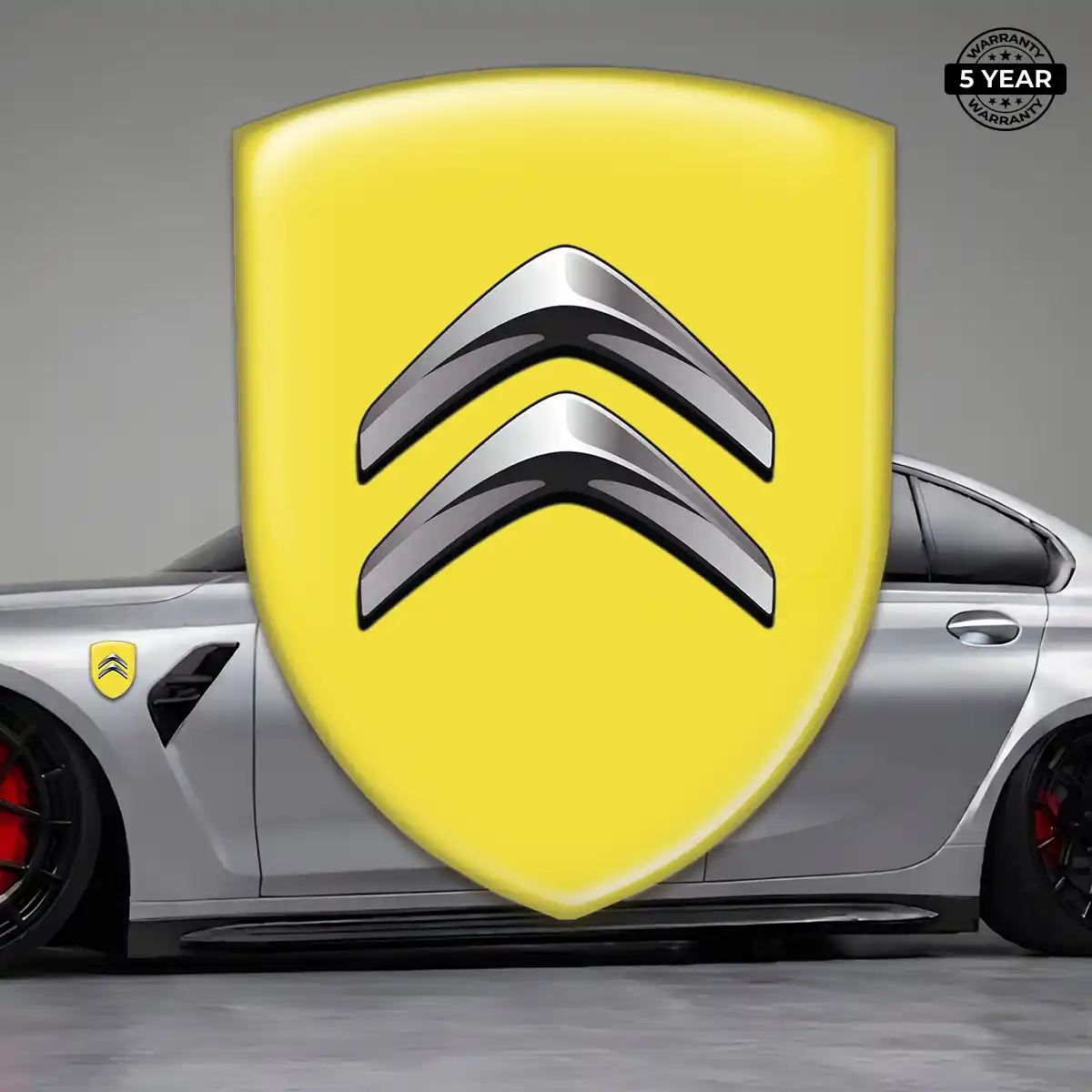Citroen Emblem Shield Outer Style