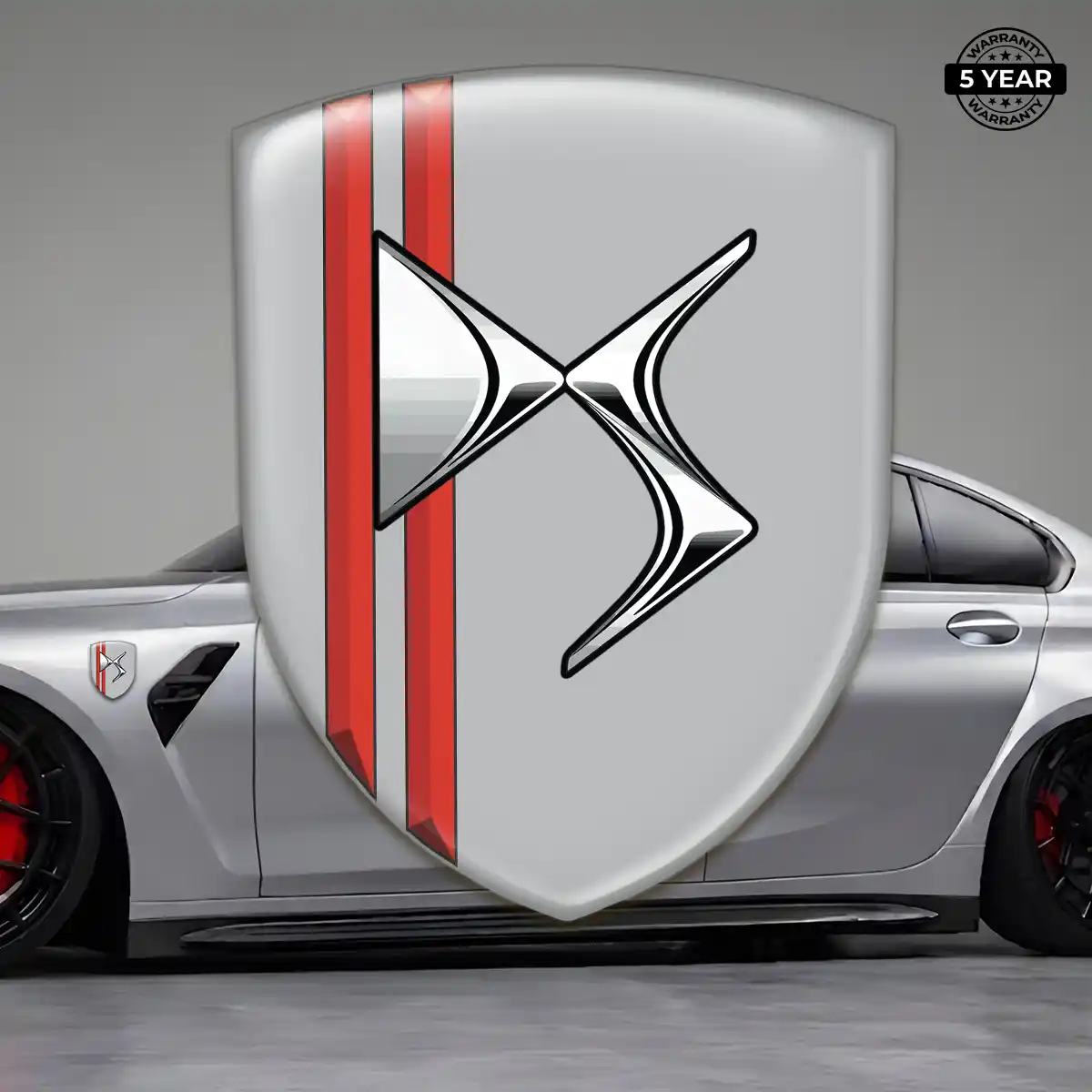 Citroen Emblem Shield Premium Dome