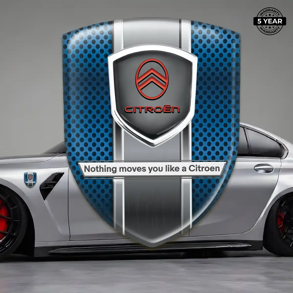 Citroen Emblem Shield Prime Quality