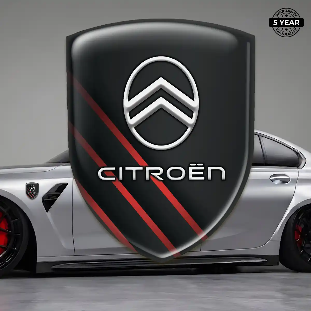 Citroen Emblem Shield Refined Design