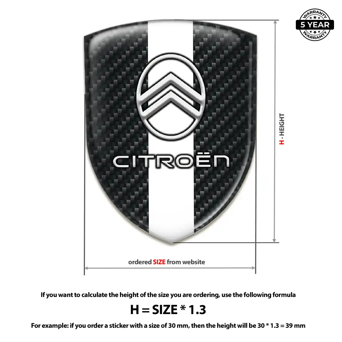 Citroen Emblem Signature Grade
