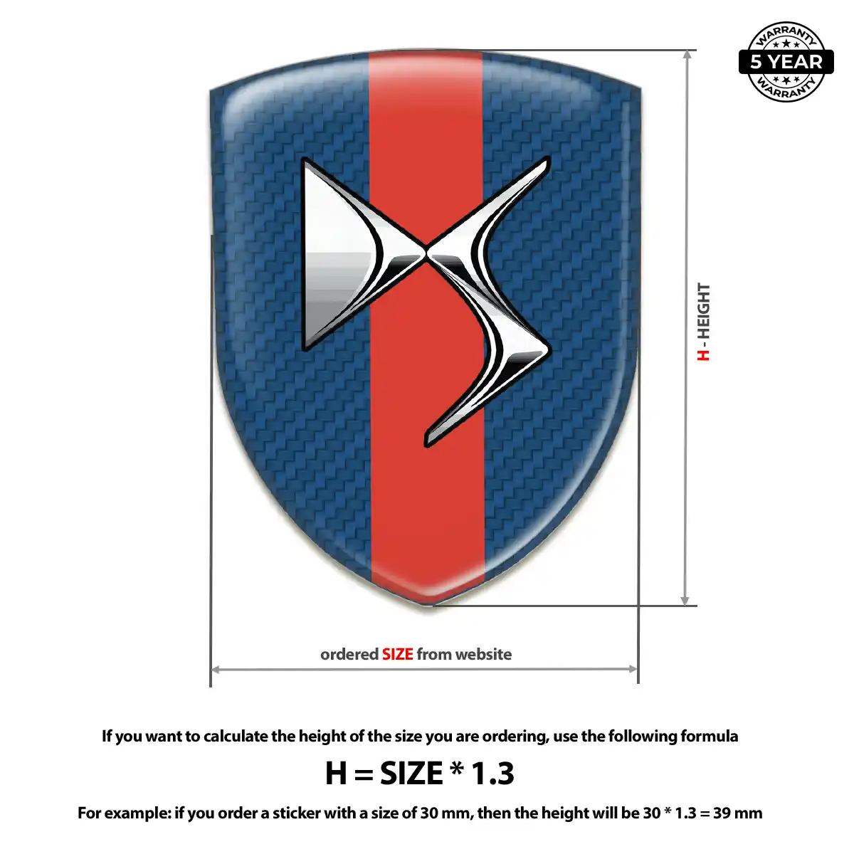 Citroen Emblem Silicone Signature Grade