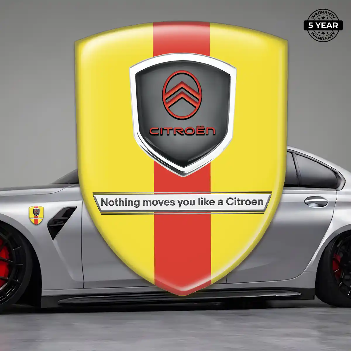 Citroen Emblem Silicone Sleek Style