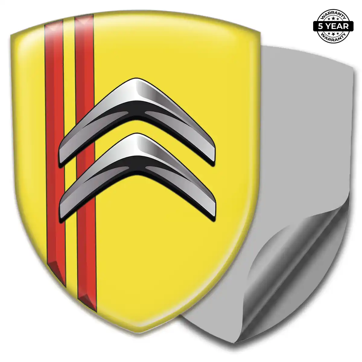 Citroen Epoxy Domed Sticker Elite Edition