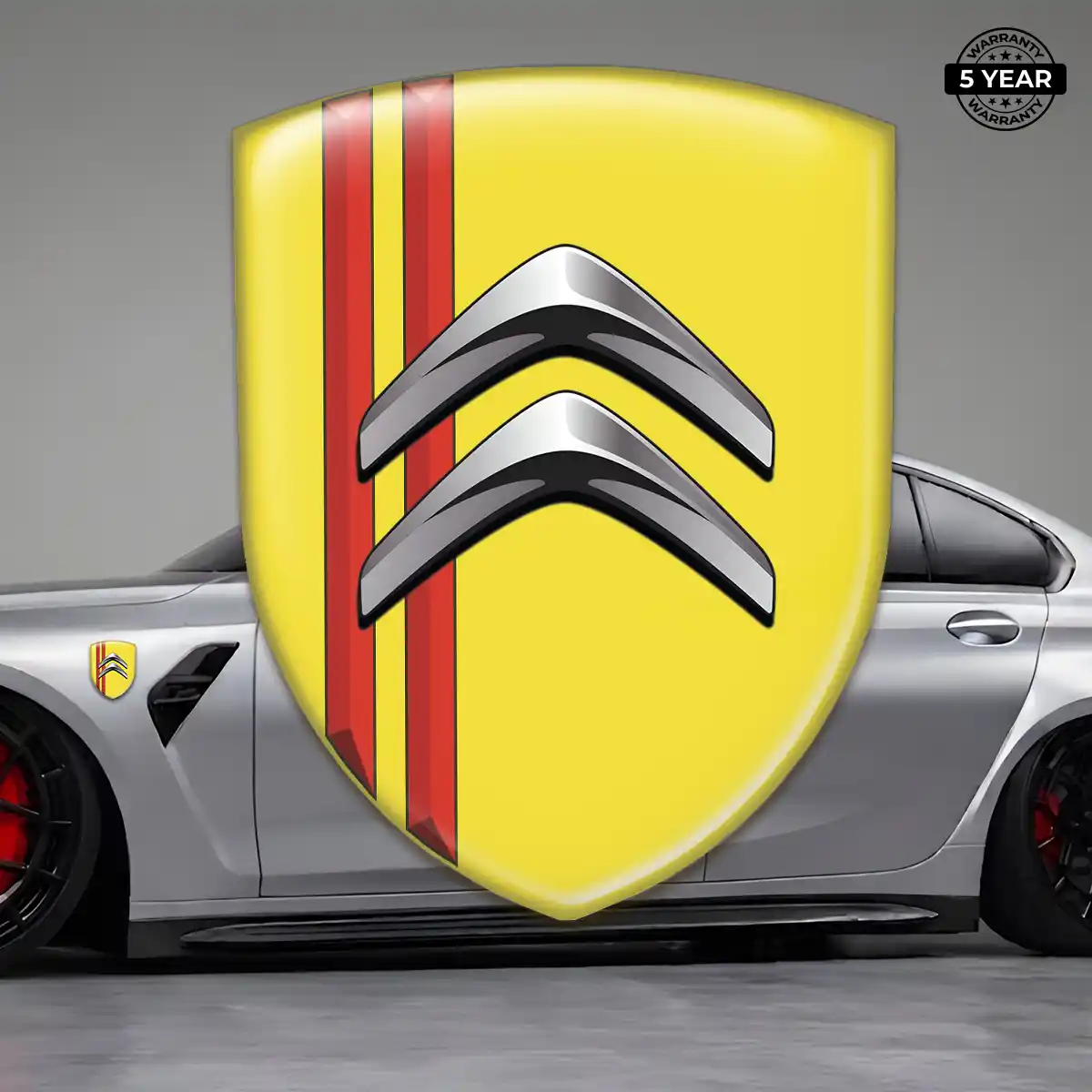 Citroen Epoxy Domed Sticker Elite Edition