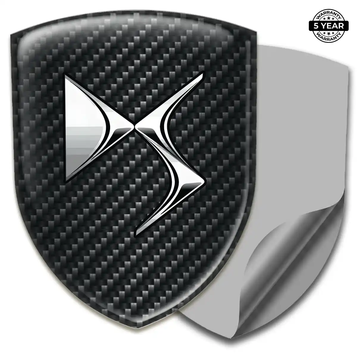 Citroen Epoxy Domed Sticker Interior Elegance