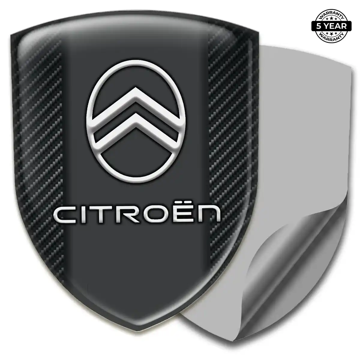 Citroen Epoxy Domed Sticker Noble Edition