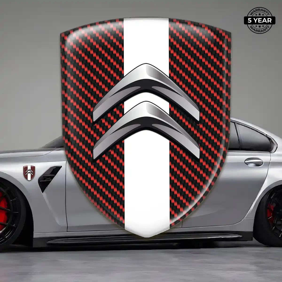 Citroen Epoxy Domed Sticker Opulent Line