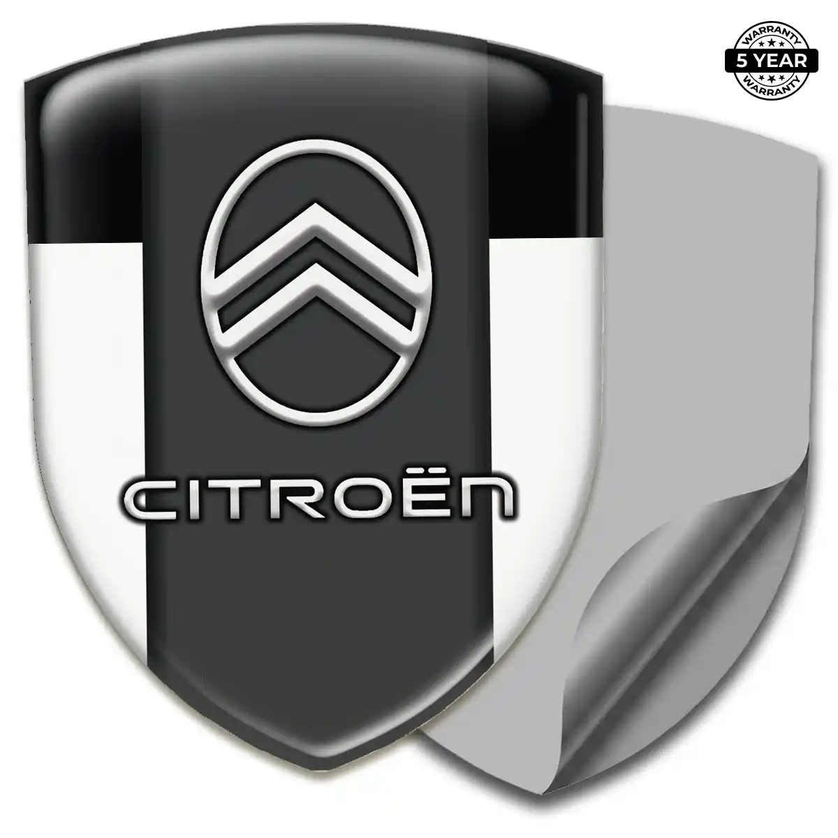 Citroen Epoxy Domed Sticker Prestige Line