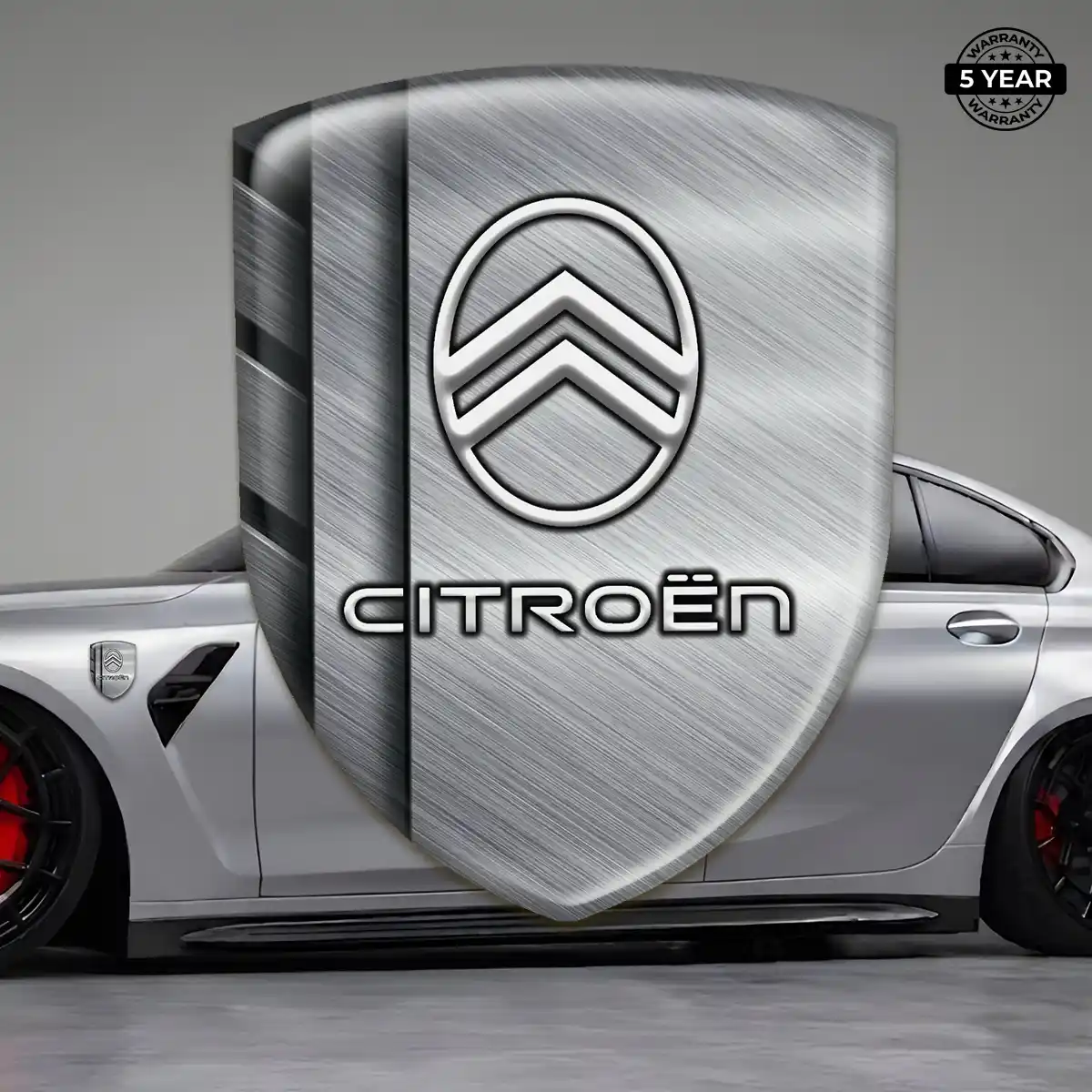 Citroen Epoxy Domed Sticker Resin Elite