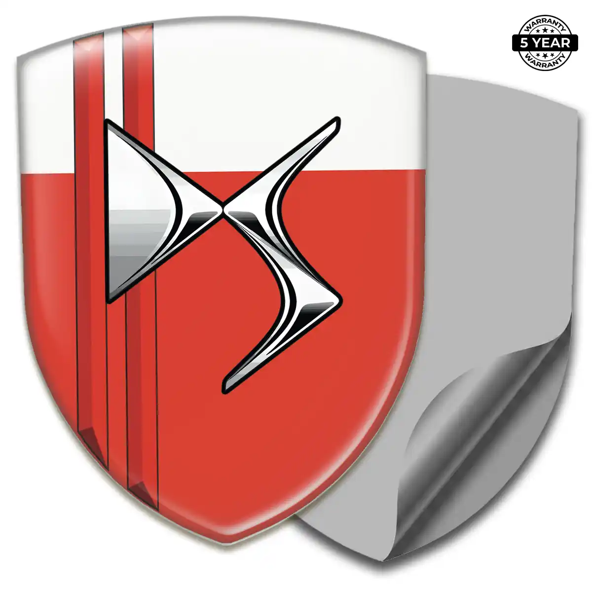 Citroen Epoxy Domed Sticker Superior Craft