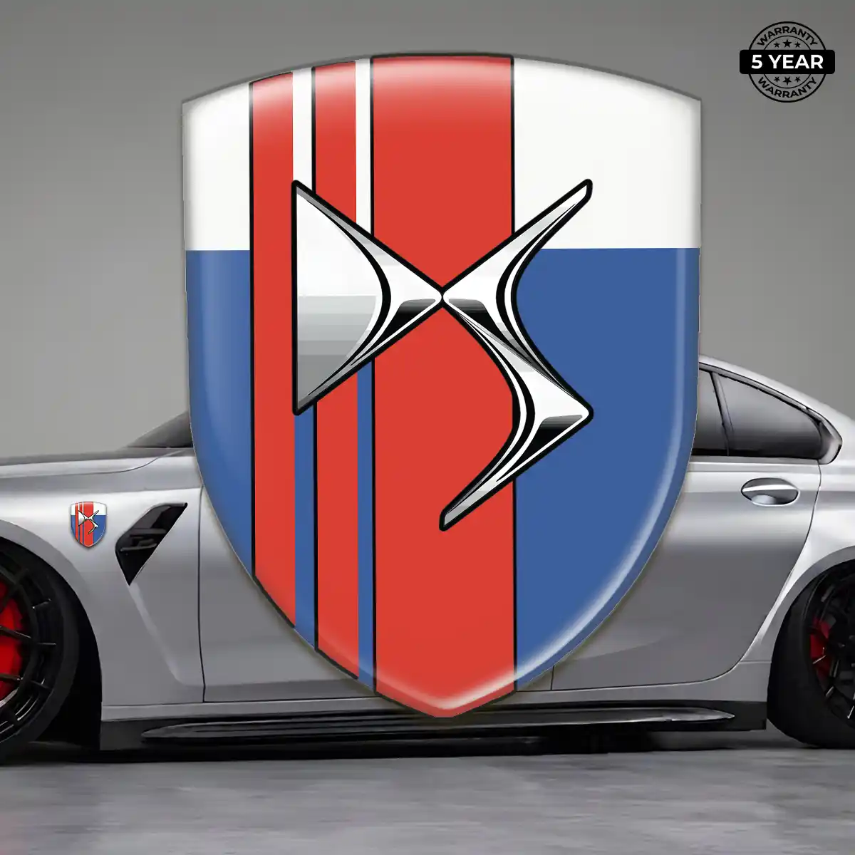 Citroen Gel Badge Sticker Cabin Style