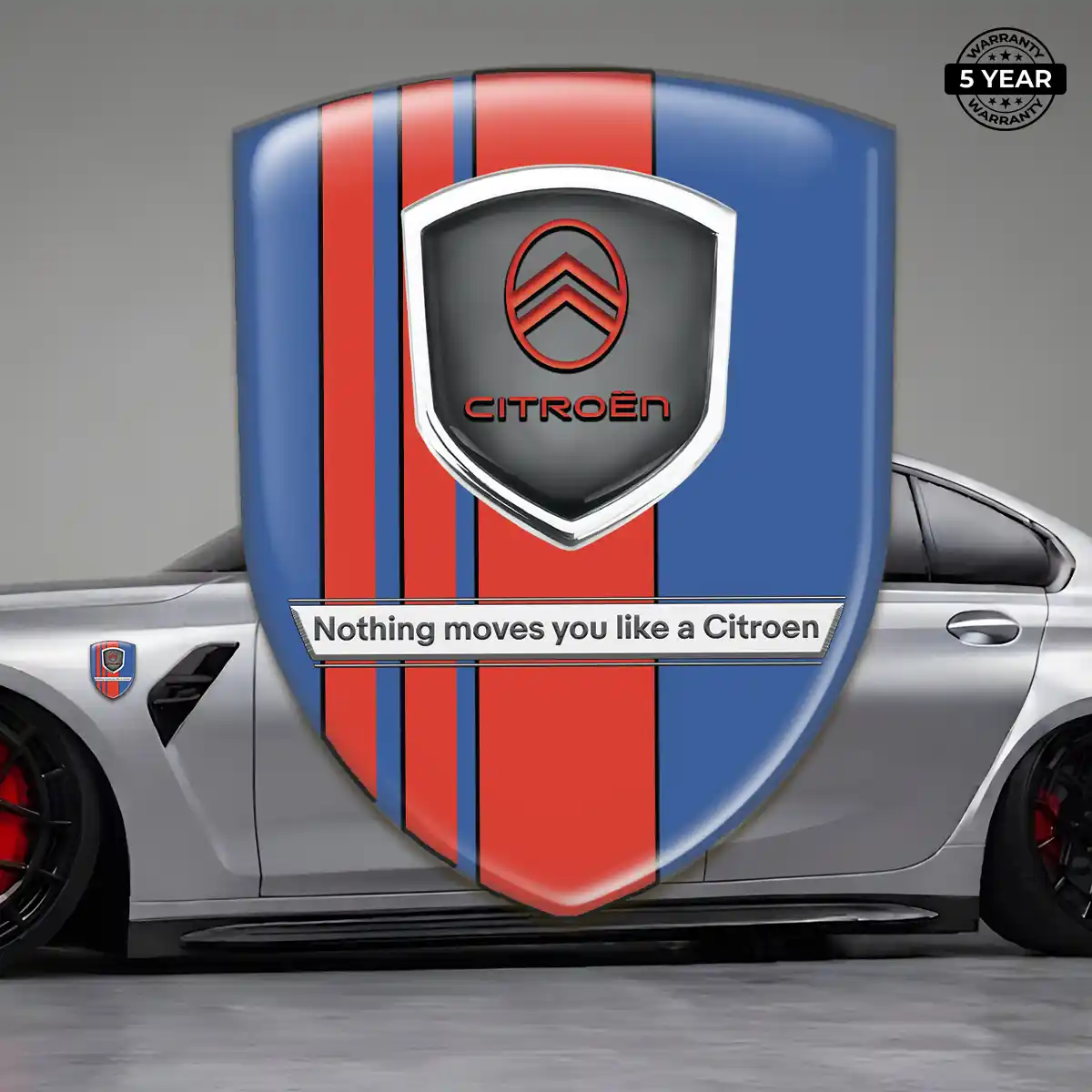 Citroen Gel Badge Sticker Deluxe Edition