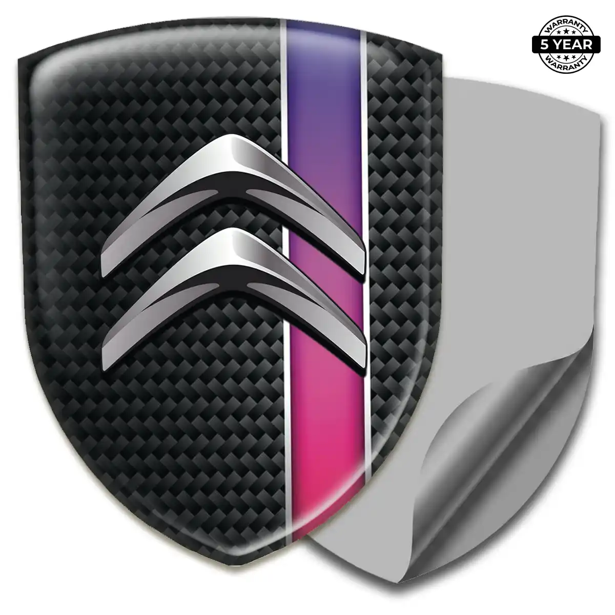Citroen Gel Badge Sticker Elite Edition