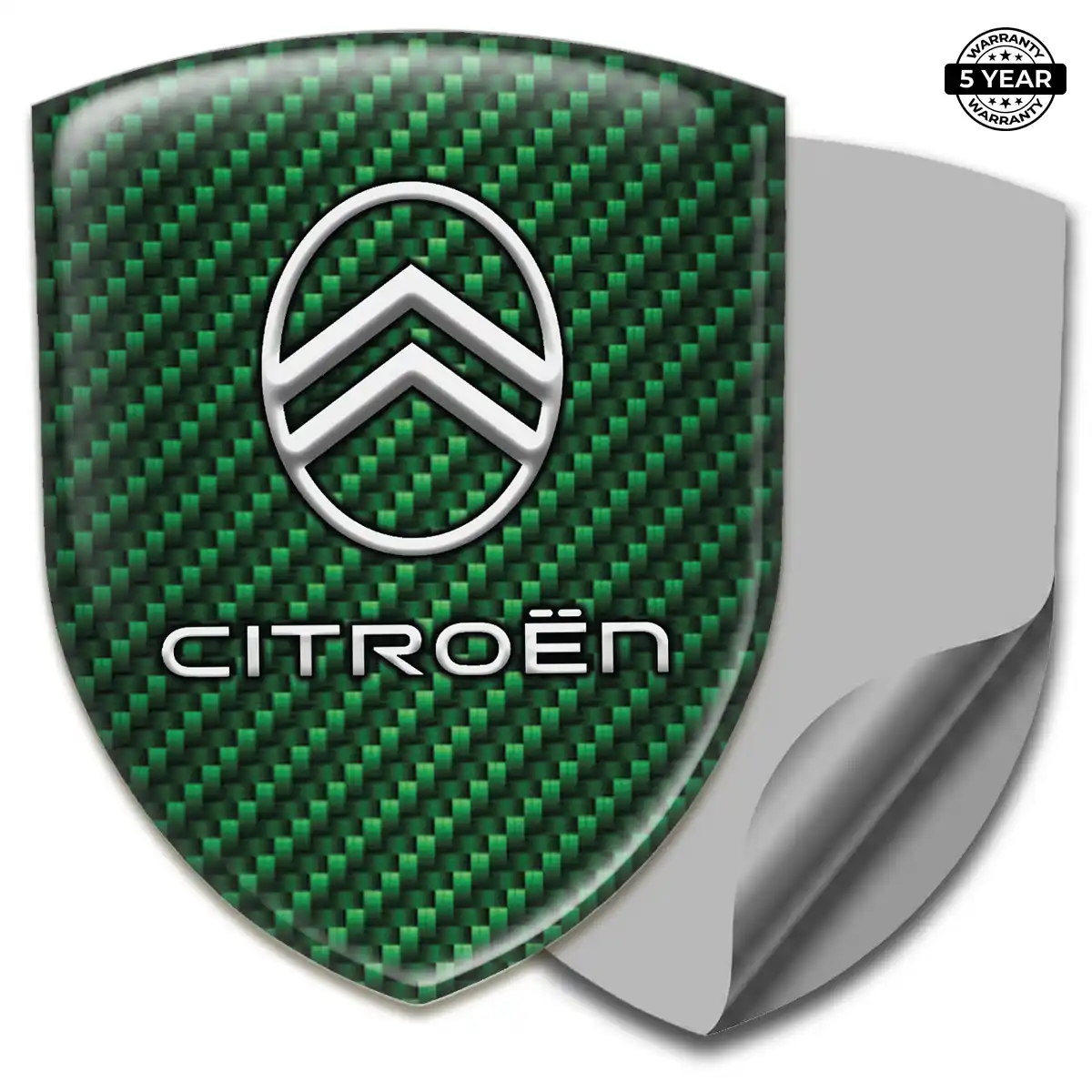 Citroen Gel Badge Sticker Elite Finish