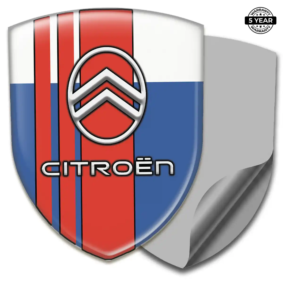 Citroen Gel Badge Sticker Exclusive Series
