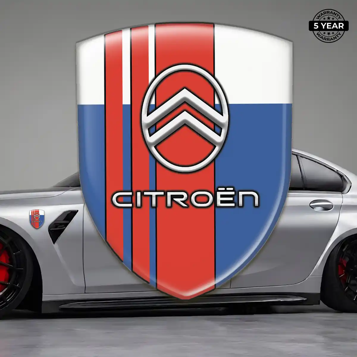 Citroen Gel Badge Sticker Exclusive Series