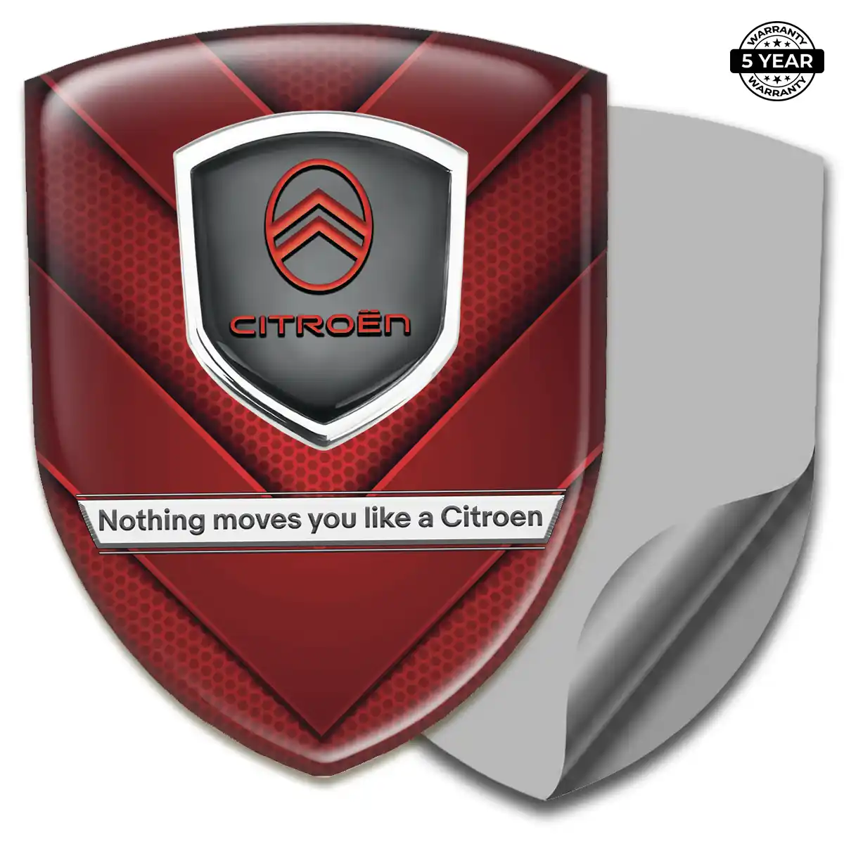 Citroen Gel Badge Sticker Exterior Luxe