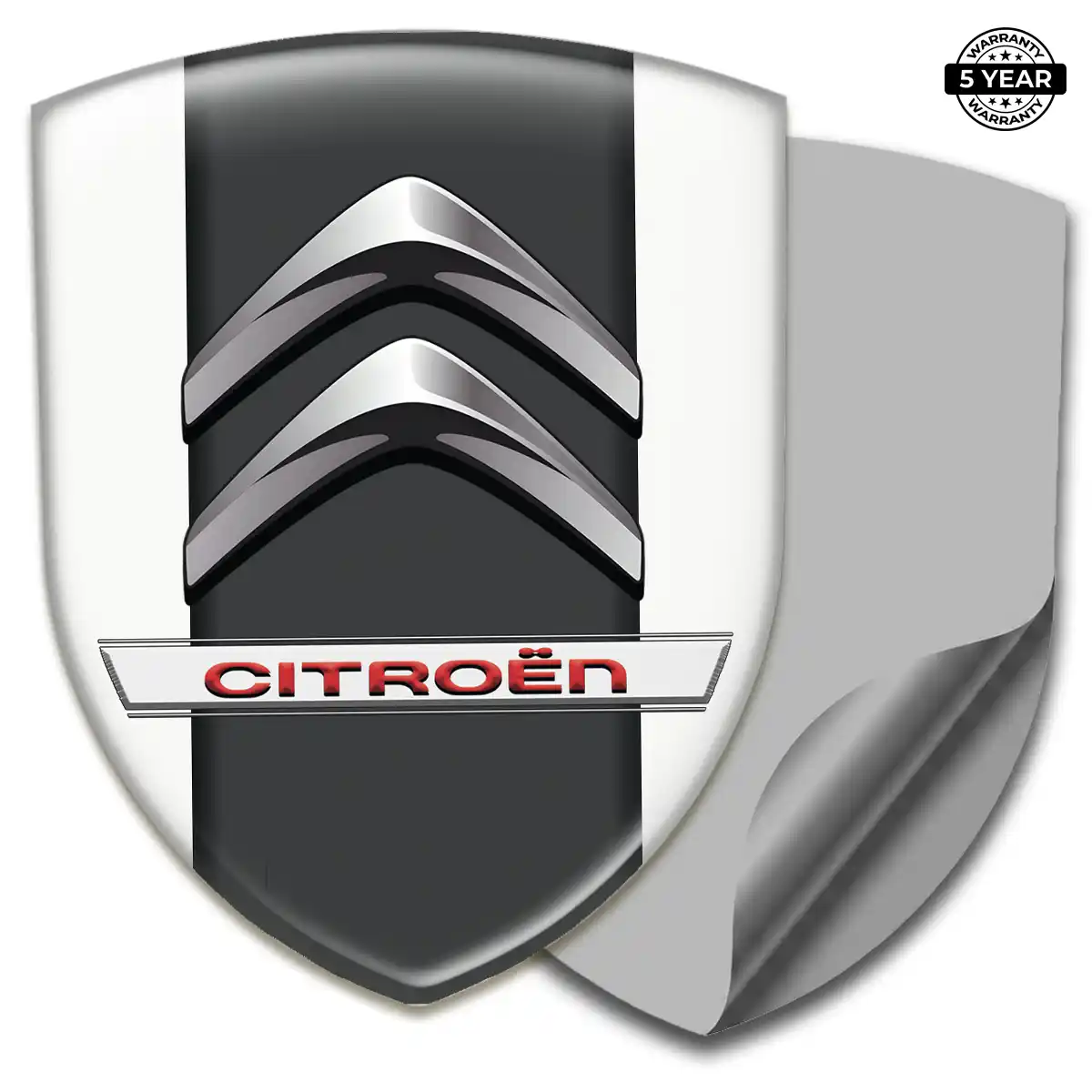 Citroen Gel Badge Sticker Interior Elegance