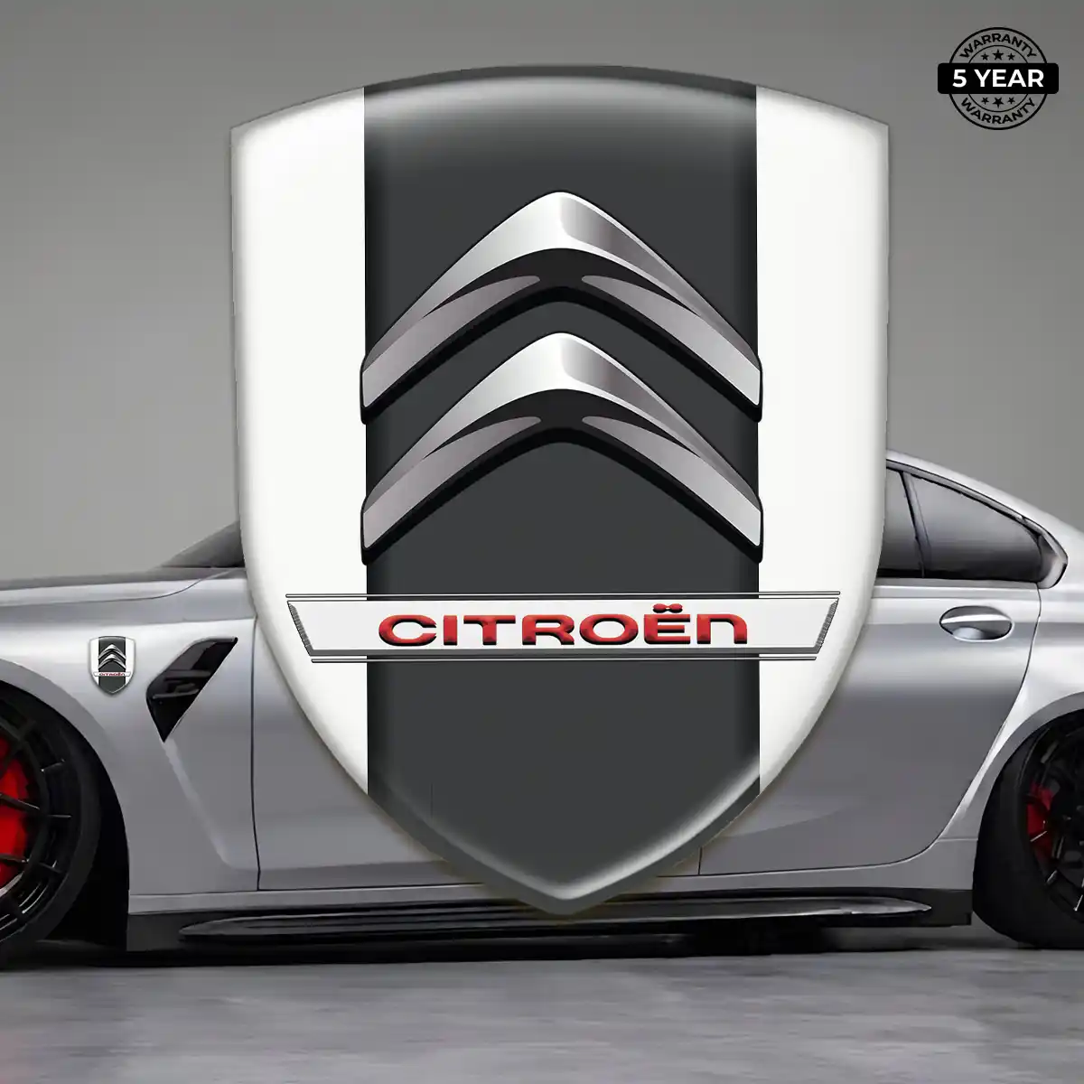 Citroen Gel Badge Sticker Interior Elegance