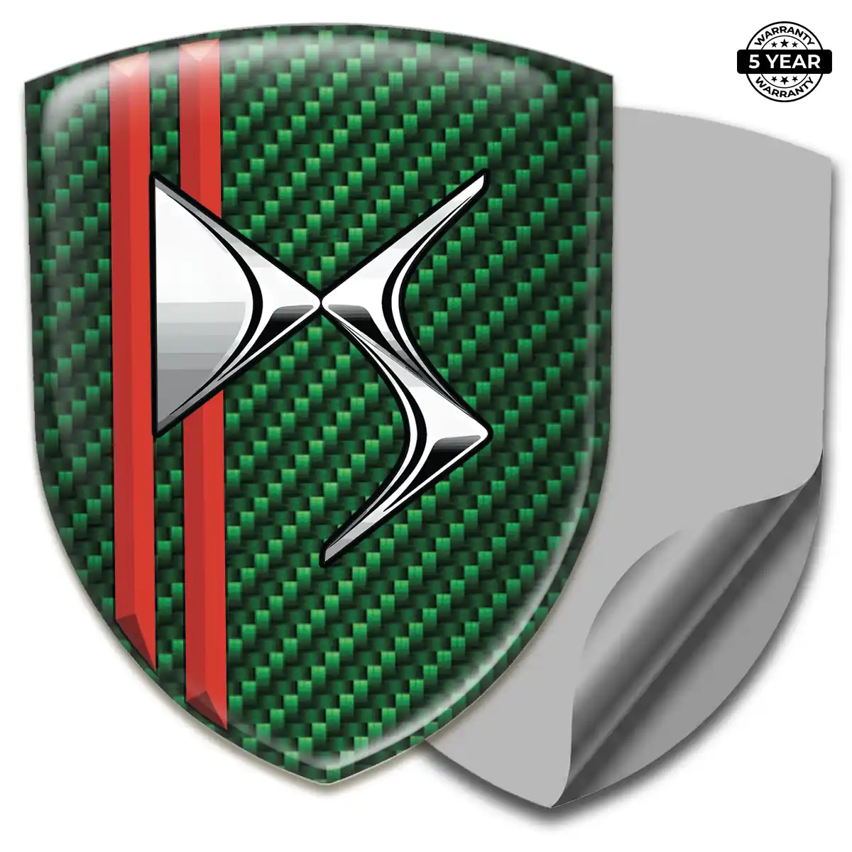Citroen Gel Badge Sticker Interior Luxe