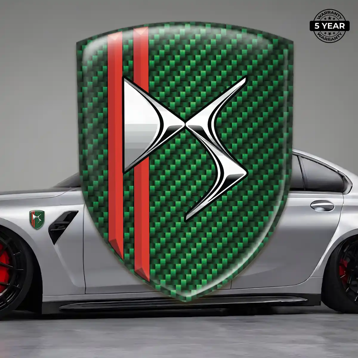 Citroen Gel Badge Sticker Interior Luxe