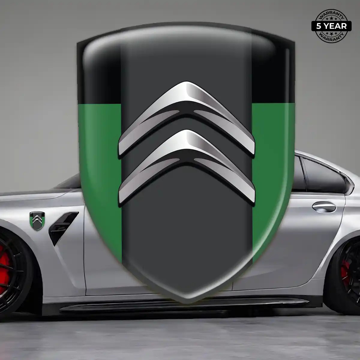 Citroen Gel Badge Sticker Noble Edition